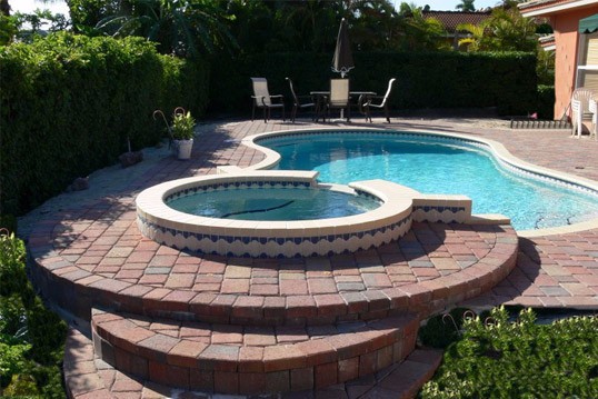 Swimming pool and hot tub renovation