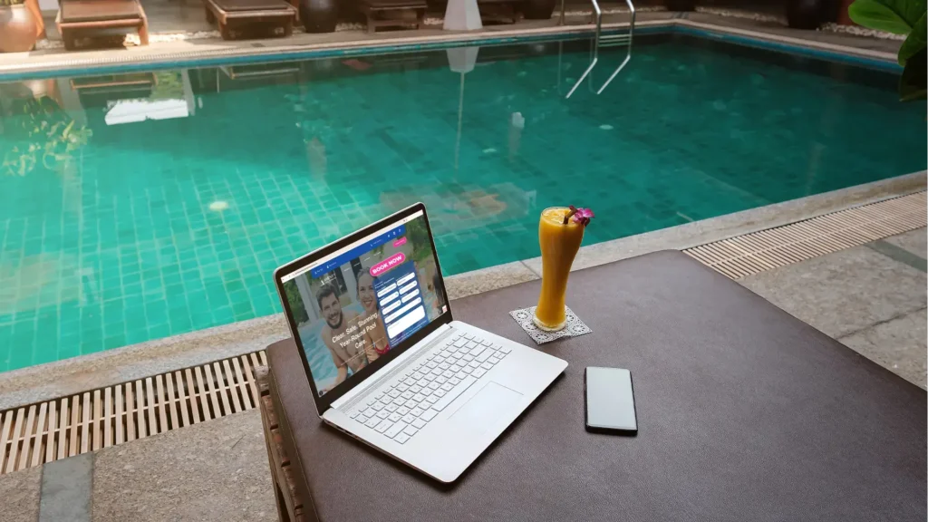 Book pool heater installation with A amenity pool services