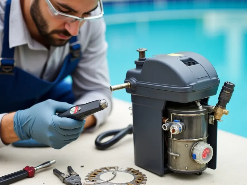 03 Chlorine-generator repairs